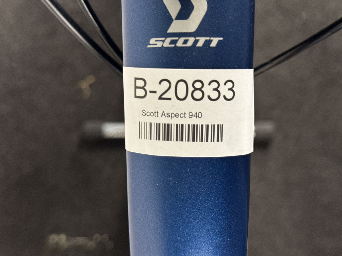 Scott Aspect 940 gebraucht – Rahmennummer-Etikett