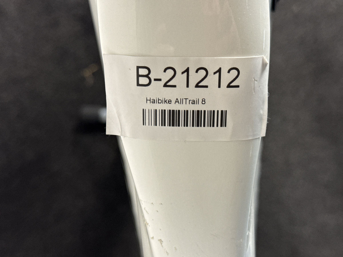 Haibike AllTrail 8 gebraucht – Rahmennummer-Etikett