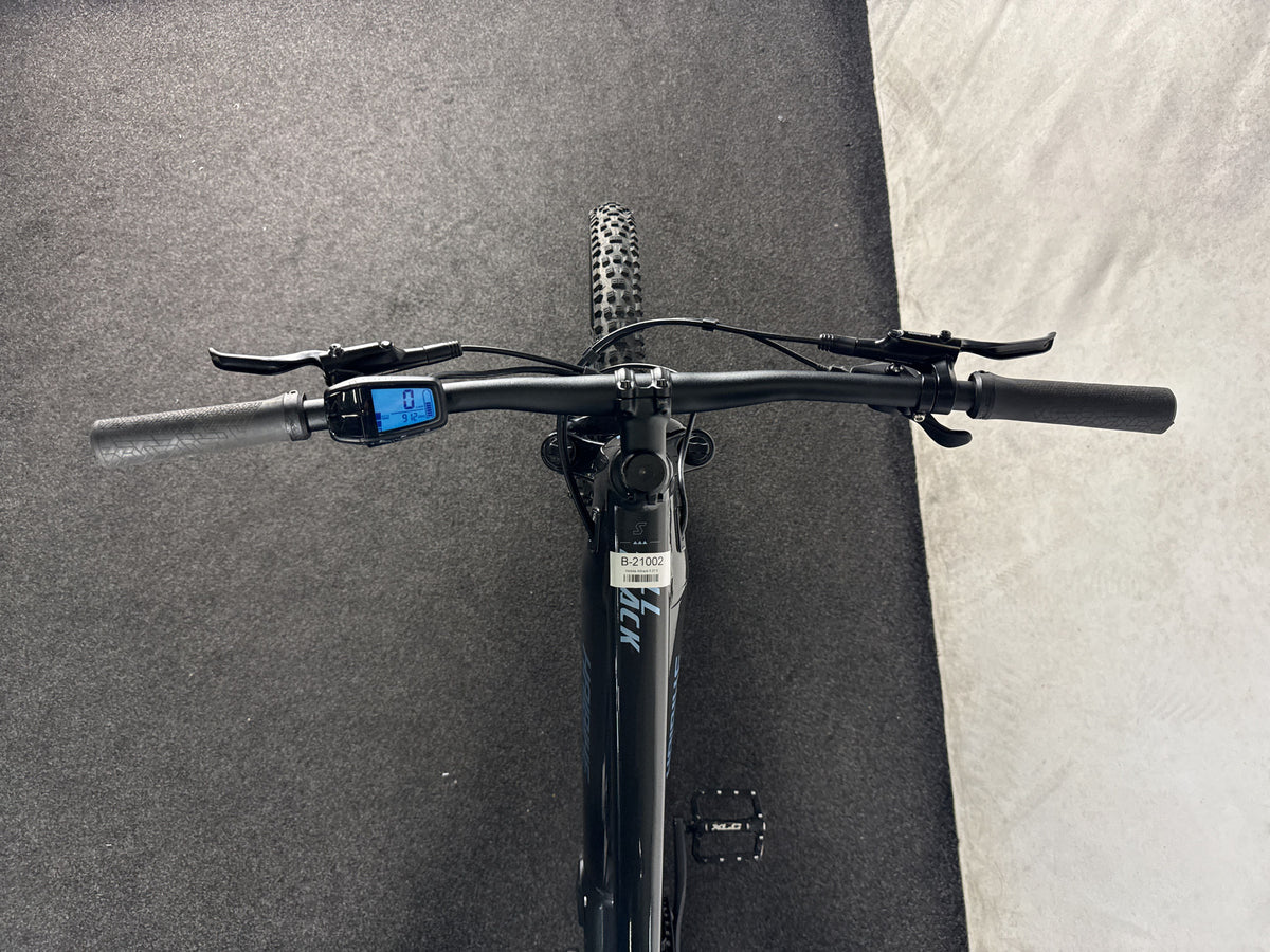 Haibike Alltrack 5 27,5 gebraucht – Cockpit aus Fahrersicht