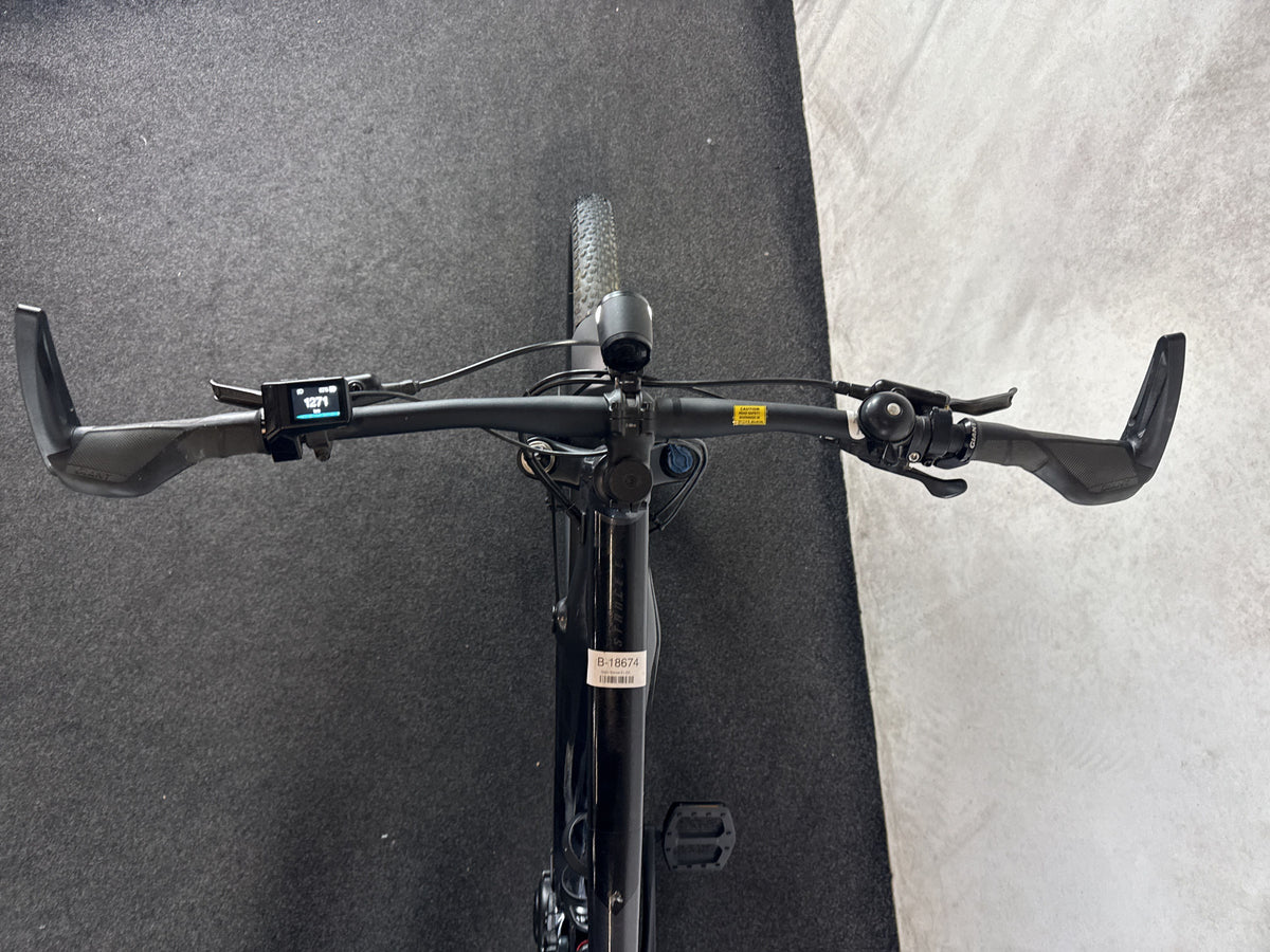 Giant Stance E+ EX gebraucht – Cockpit aus Fahrersicht