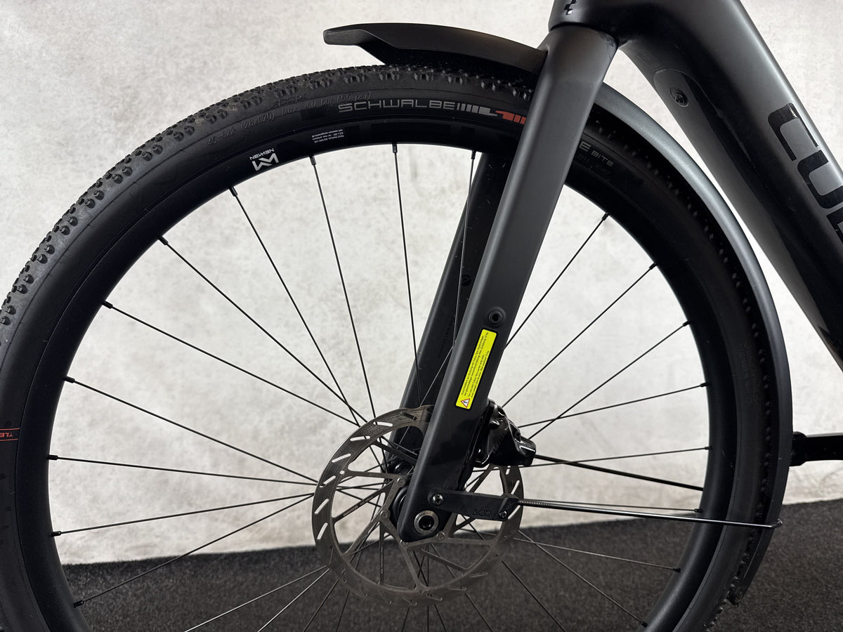 Cube Nuroad Hybrid C:62 SLX FE 400X gebraucht – Vorderrad und Gabel
