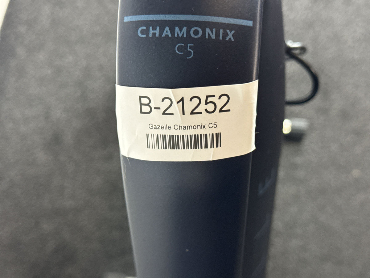 Gazelle Chamonix C5 gebraucht – Rahmennummer-Etikett