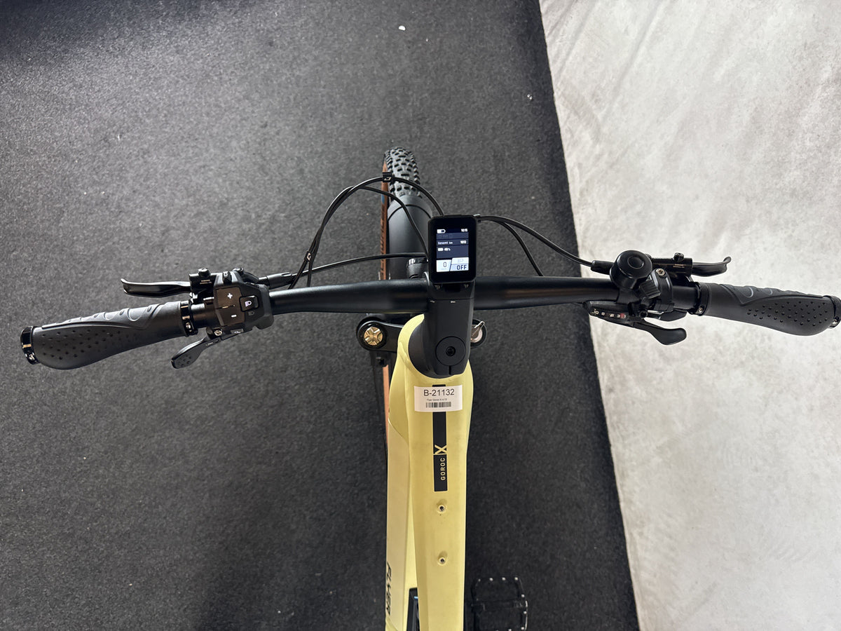 Flyer Goroc X 4.10 gebraucht – Cockpit aus Fahrersicht