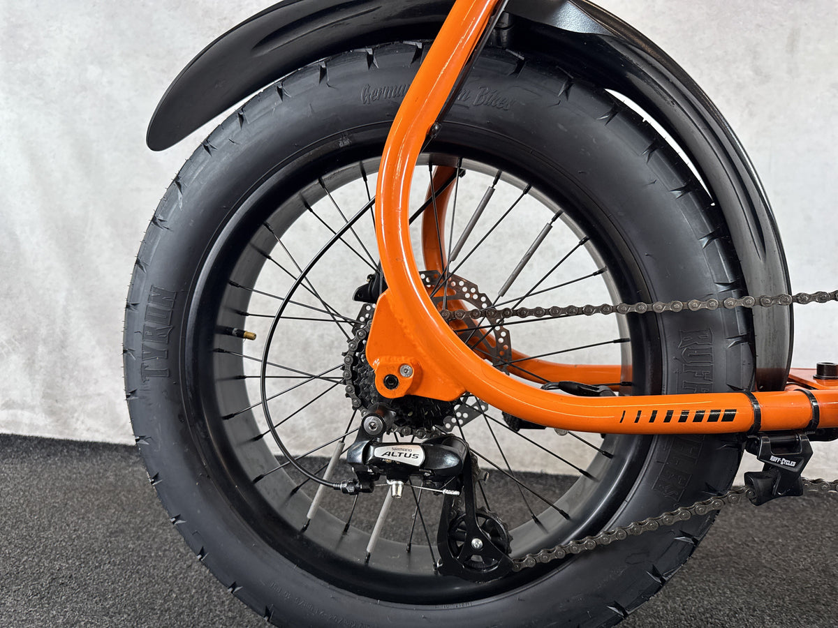 Ruff Cycles Lil'Buddy gebraucht – Hinterradnabe und Schaltung