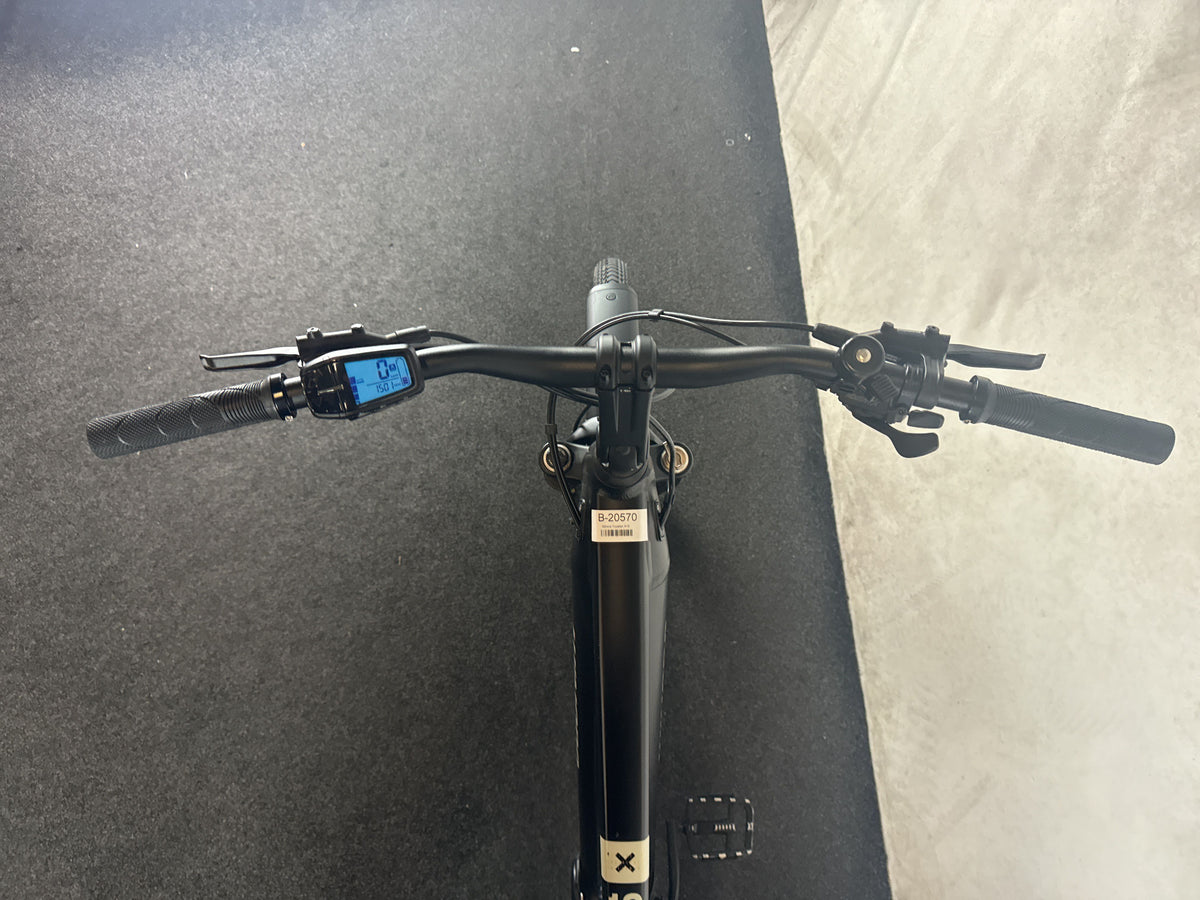 Winora Yucatan X10 gebraucht – Cockpit aus Fahrersicht